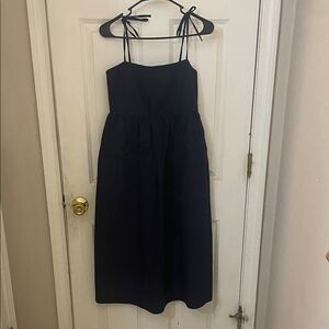 Elegant Black Midi Dress